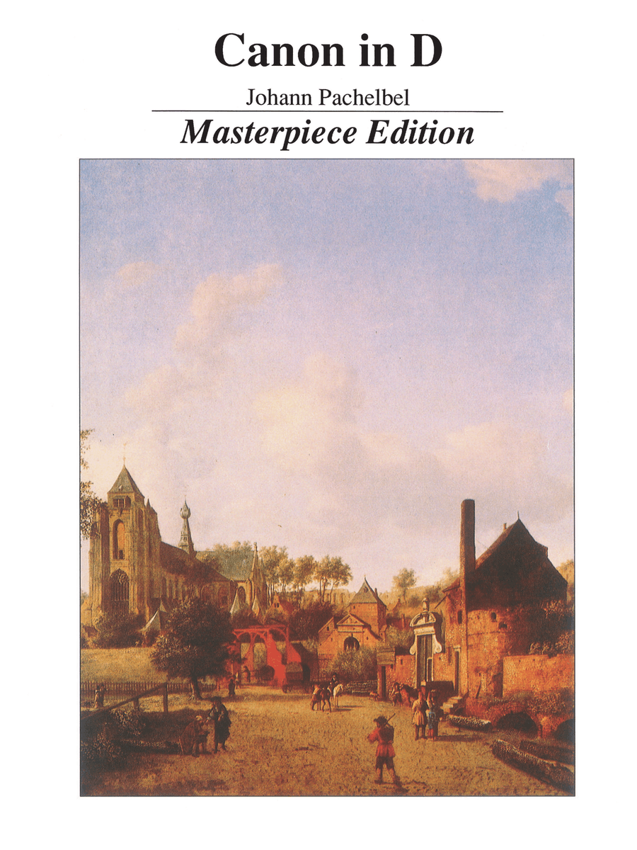 Canon in D Masterpiece Edition Piano Solo Piano Solo scores gallery preview page 1