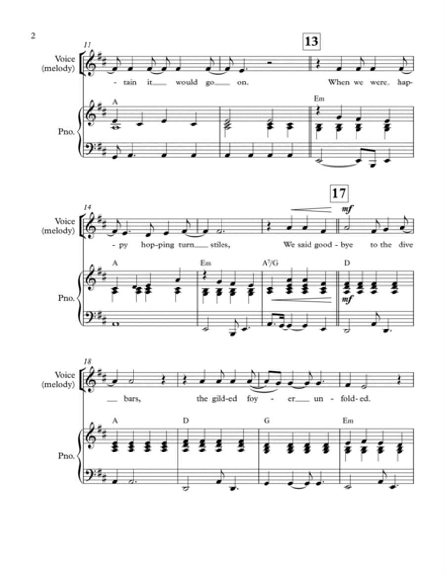 Pretenders Pretenders Piano, Vocal, Guitar scores gallery preview page 2