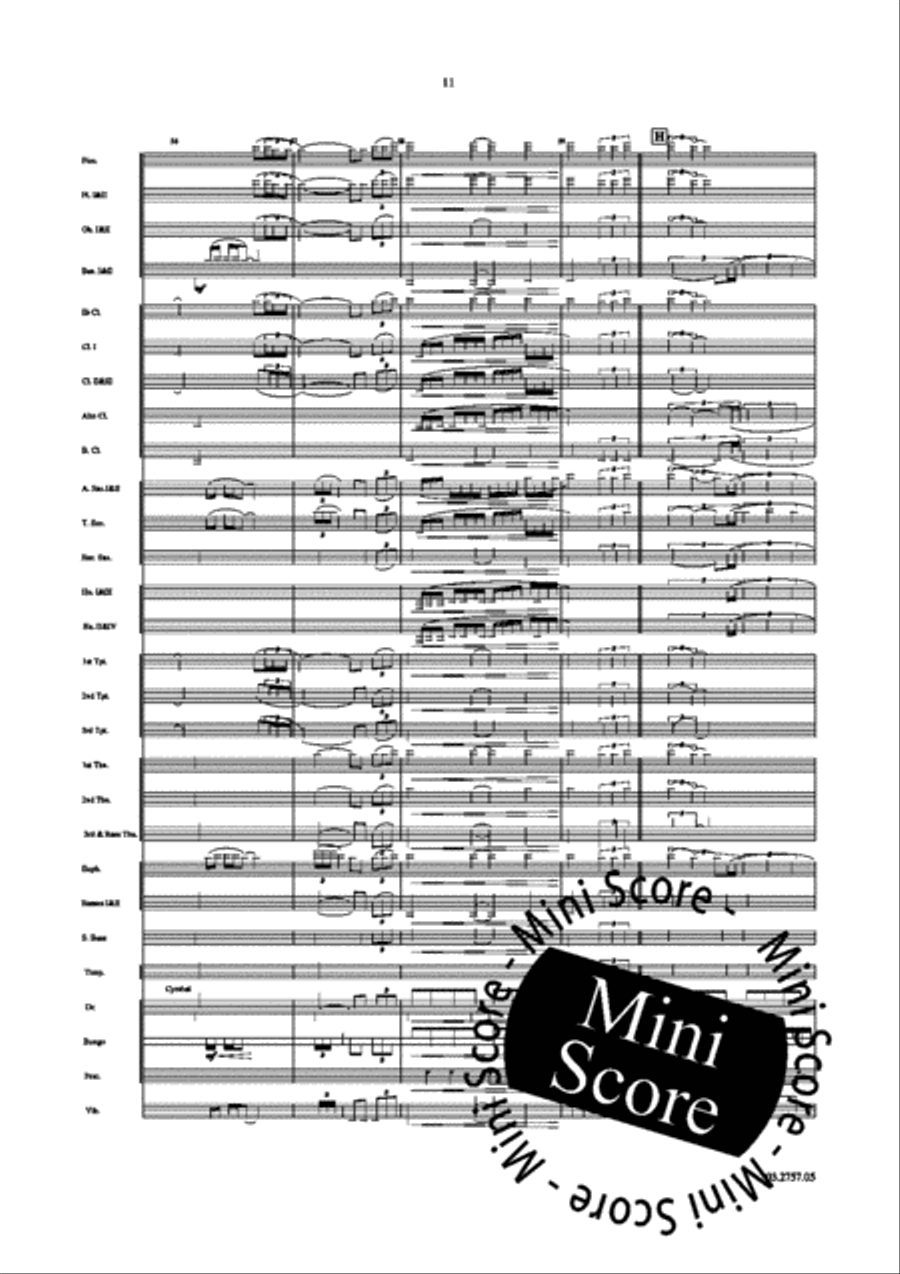 Gute Nacht Freunde Concert Band scores gallery preview page 15
