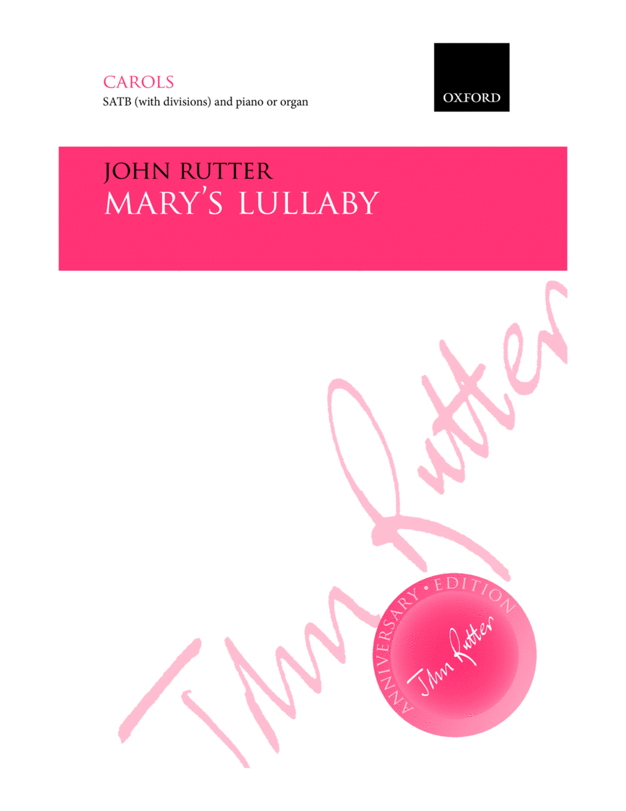 Mary's Lullaby 4-Part scores gallery preview page 1