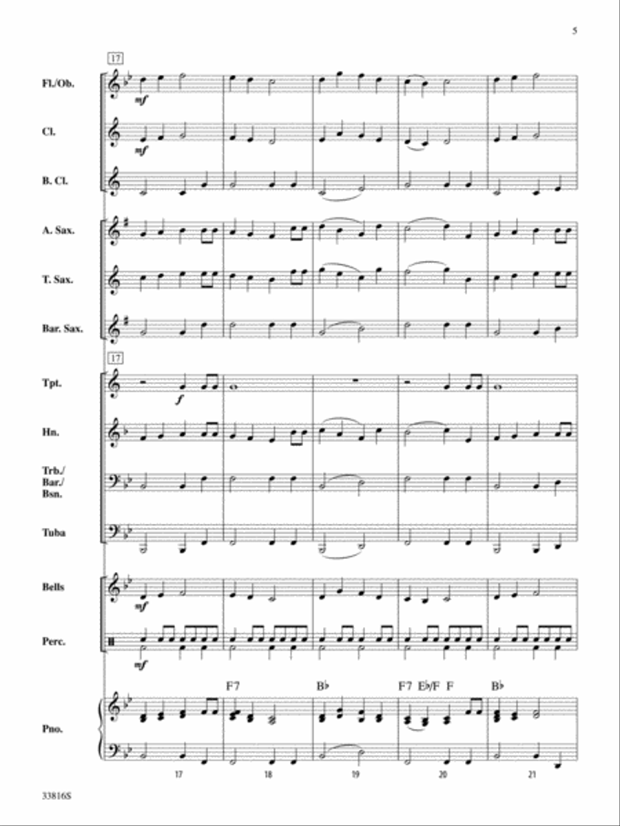 Continental Divide Continental Divide Concert Band scores gallery preview page 5