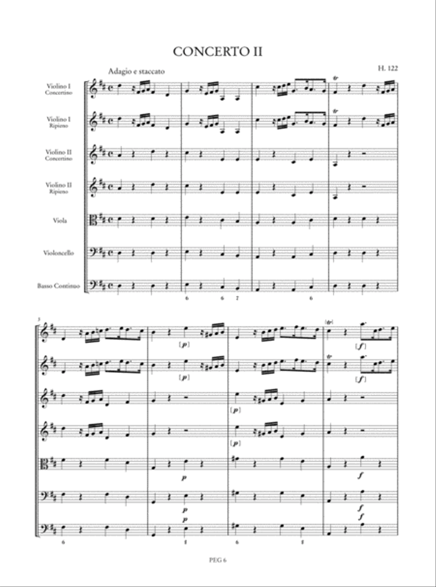 3 Concertos from ‘Select Harmony’ (H. 121-123) - 2 Unison Concertos (H. 124-125) Unison Choir scores gallery preview page 3