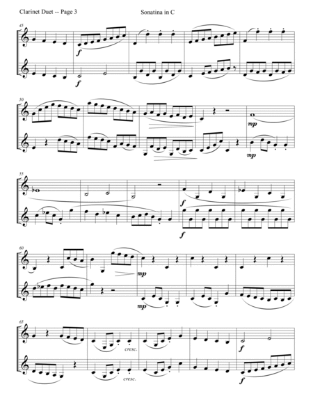 Sonatina in C Major; Opus 36, No. 1