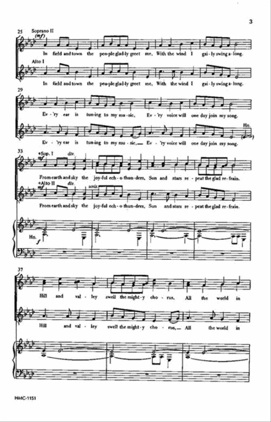 Anthem of Peace SSAATTBB scores gallery preview page 3