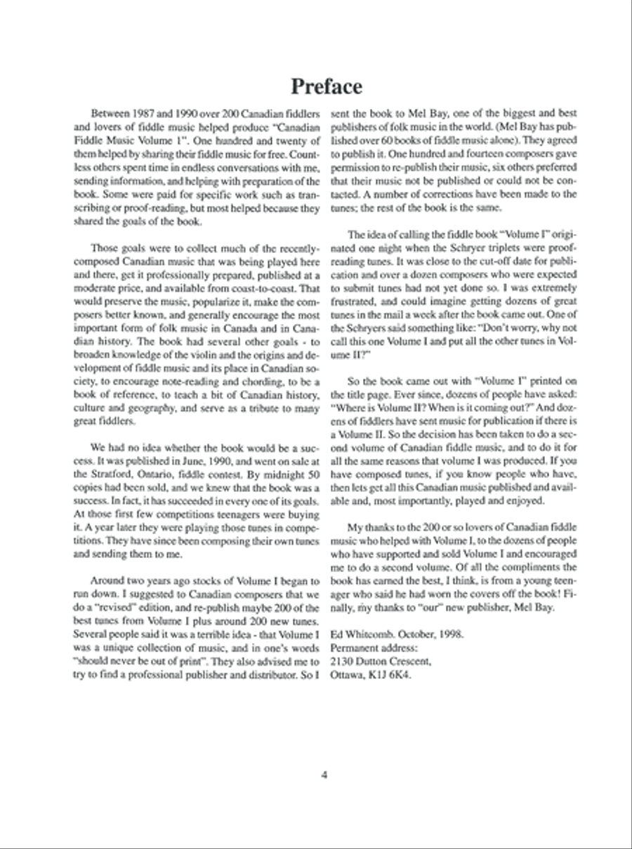 Canadian Fiddle Music Volume 1 Violin scores gallery preview page 10