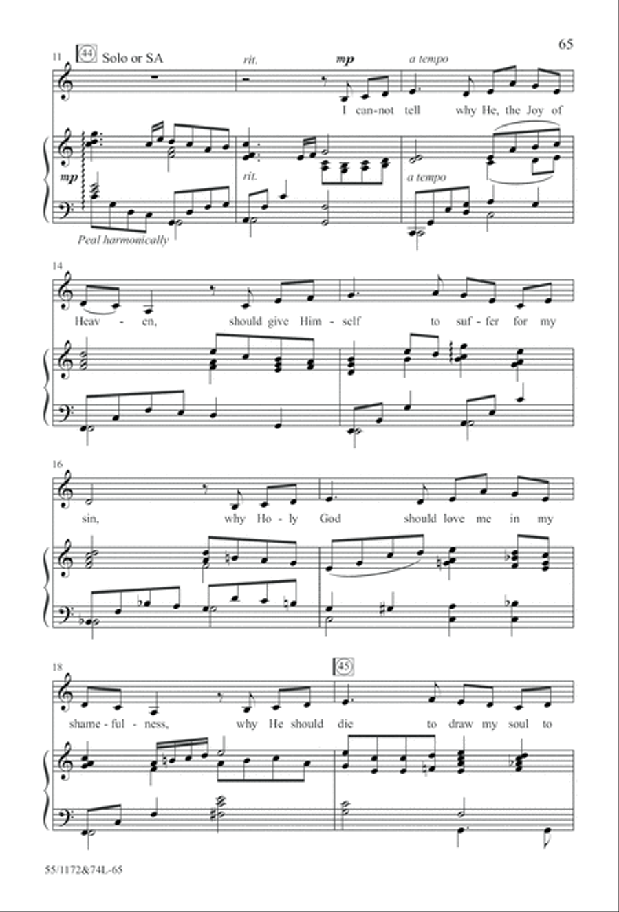 The Easter Story The Easter Story 4-Part scores gallery preview page 66