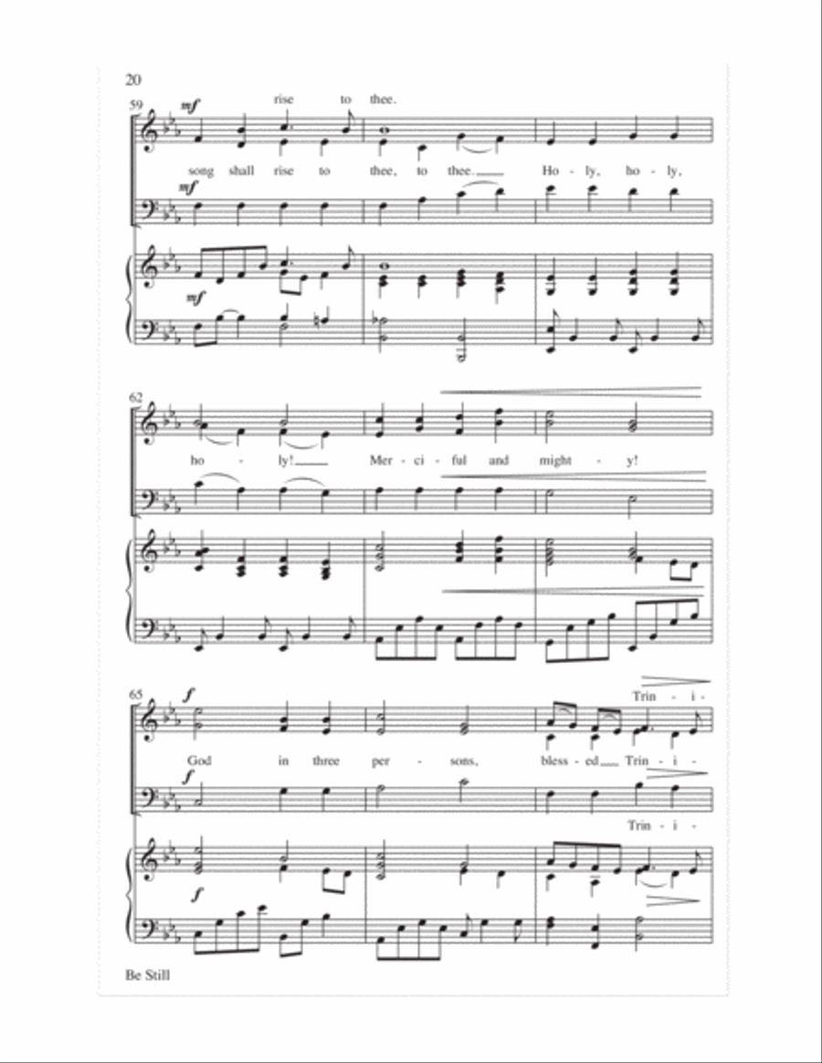 Easy Anthems, Vol. 3 Easy Anthems, Vol. 3 3-Part scores gallery preview page 23