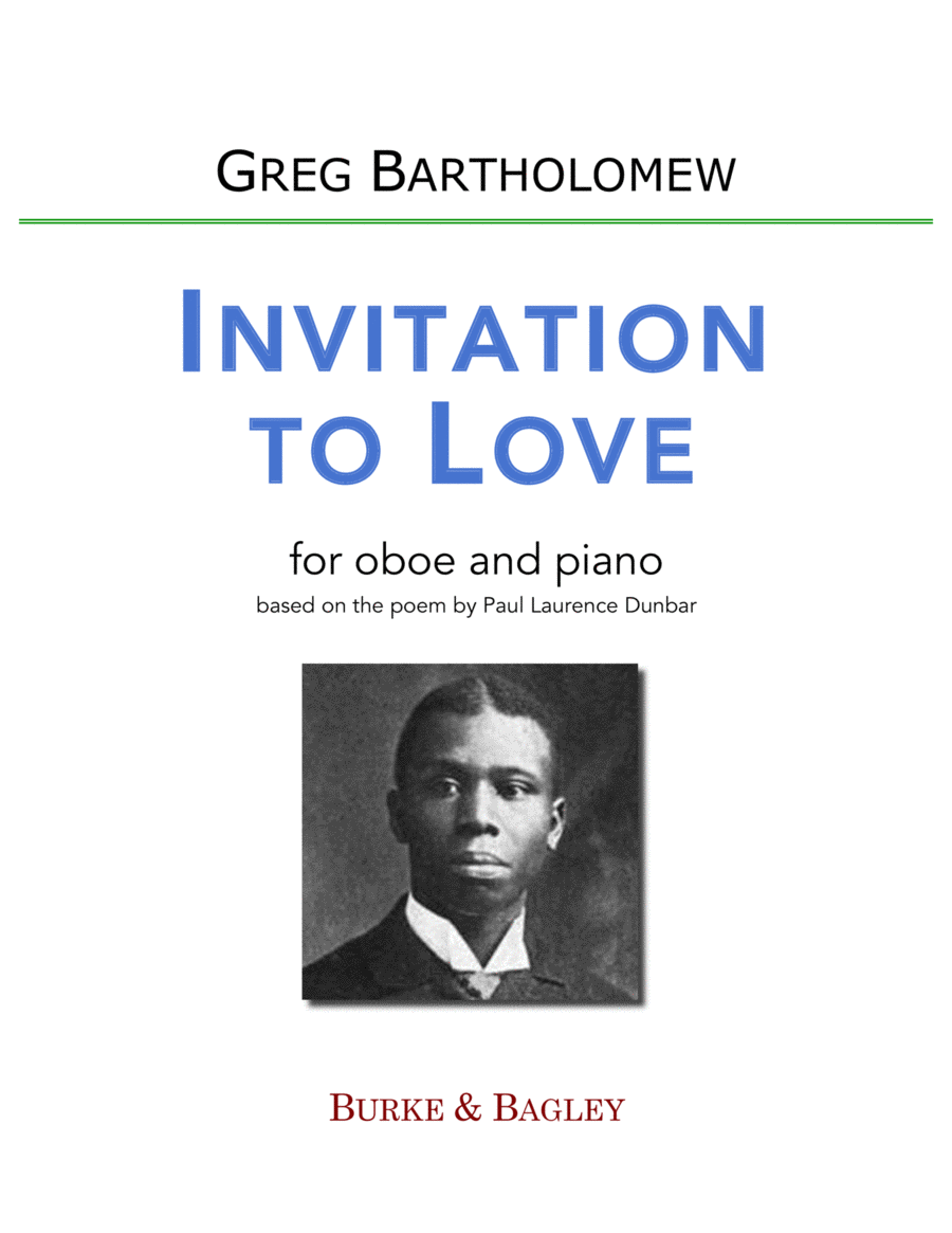 Invitation to Love (Oboe) Piano scores gallery preview page 1