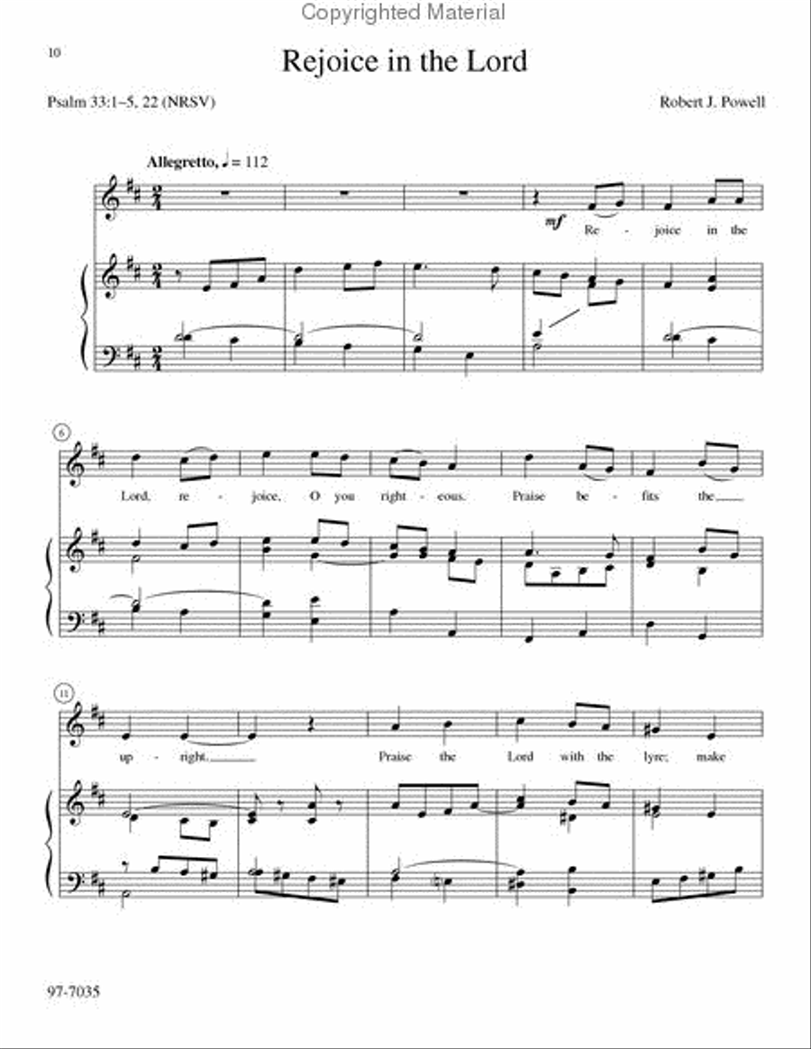 Songs from the Psalms Songs from the Psalms Voice scores gallery preview page 4