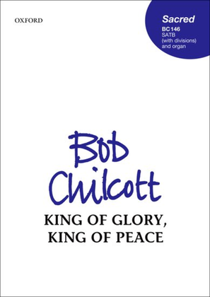 Book cover for King of glory, King of peace