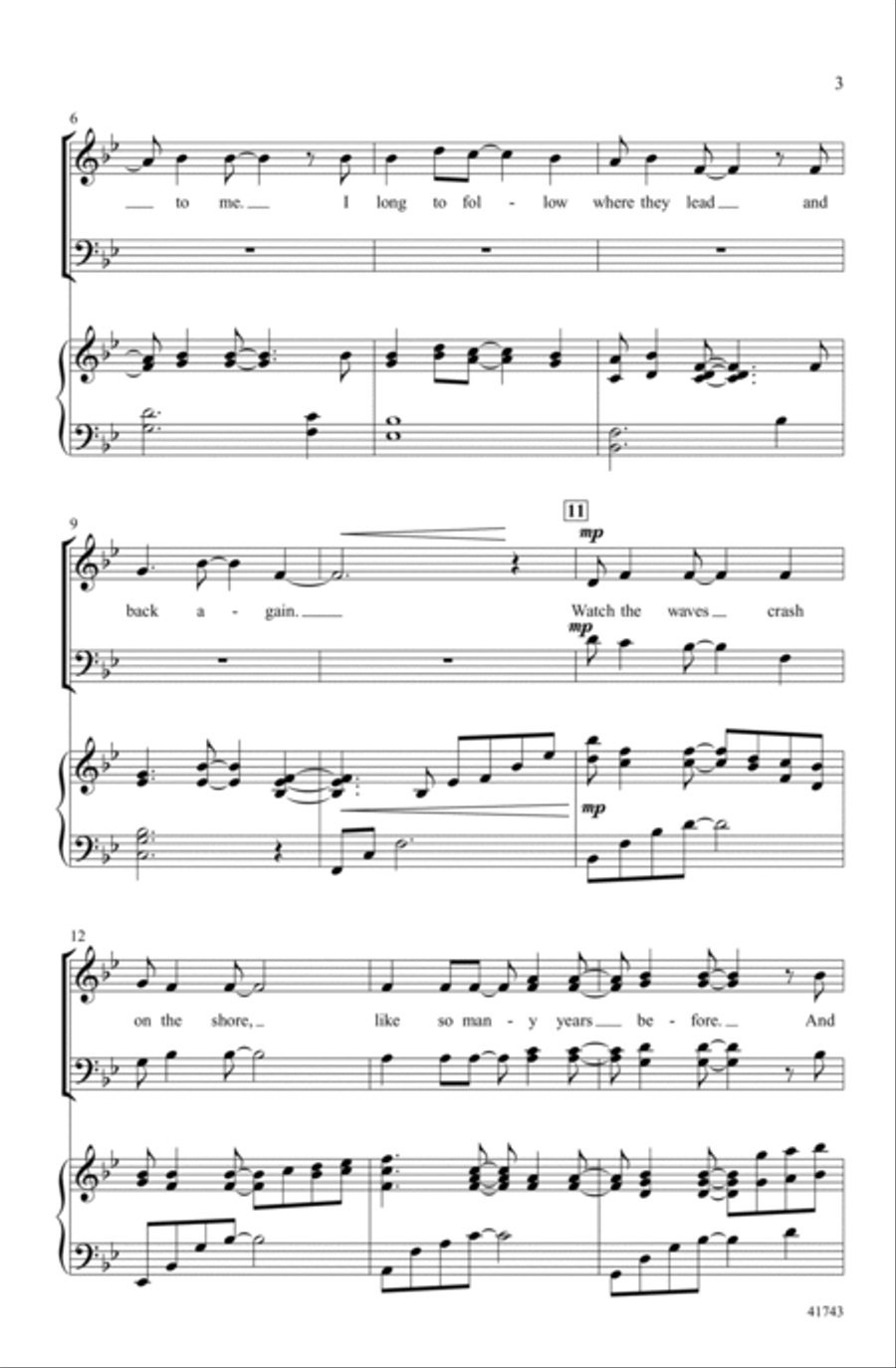 Come Back to the Sea Come Back to the Sea Choir scores gallery preview page 2