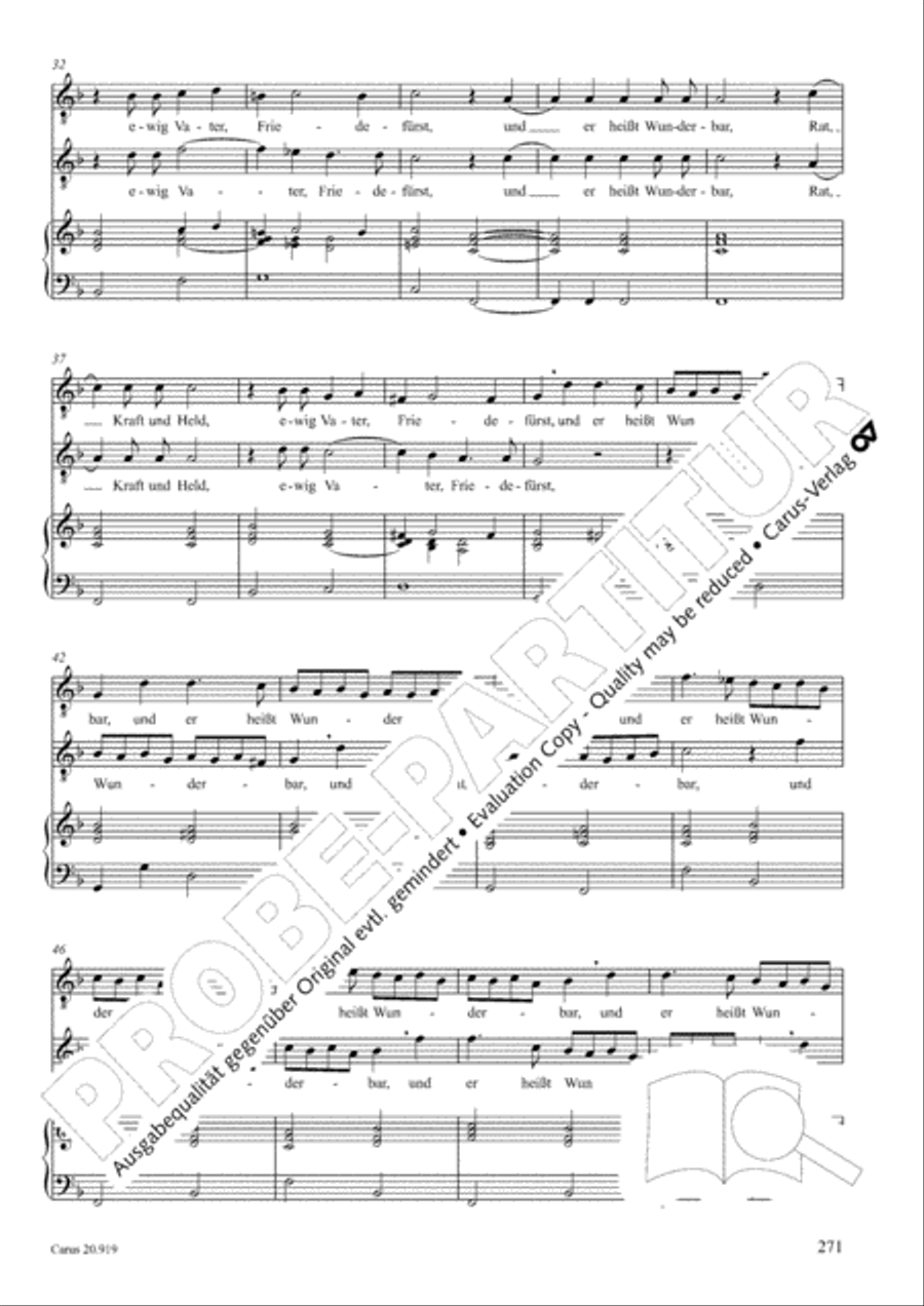 Opera varia I. Works with 1-7 parts (Complete edition, vol. 19) [Werke mit 1-7 obligaten Stimmen] Score scores gallery preview page 328
