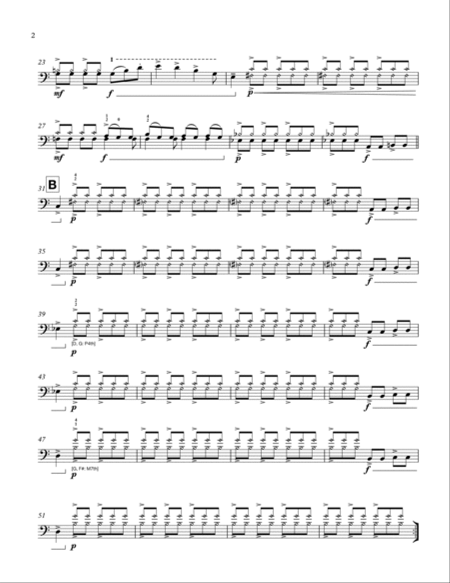 Harbinger Double Bass scores gallery preview page 2