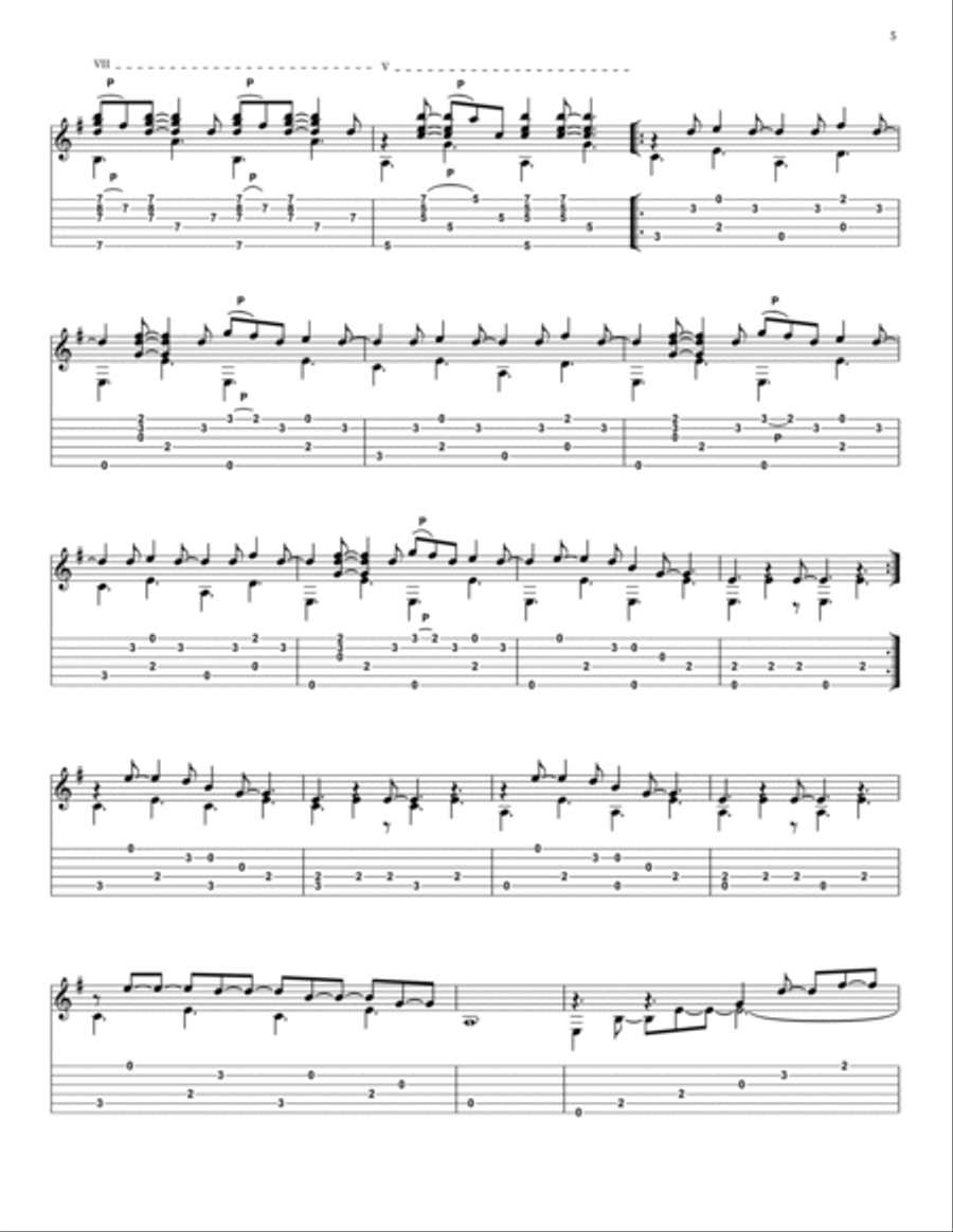 Outro in E minor (No.3) Outro in E minor (No.3) Part scores gallery preview page 5