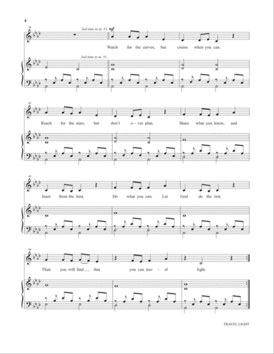 Midnight Faith (Collection) Voice scores gallery preview page 4