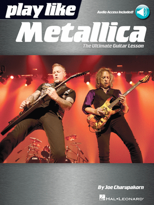 Book cover for Play like Metallica