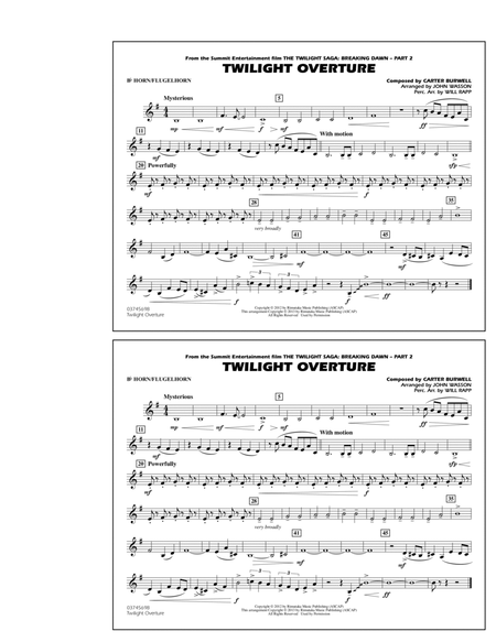 Twilight Overture - Bb Horn/Flugelhorn