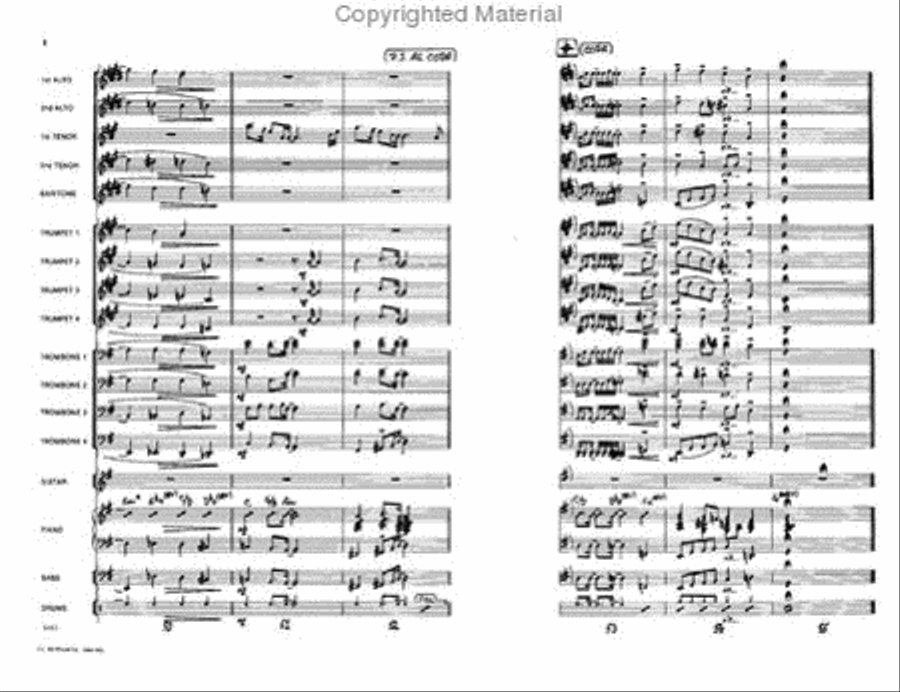 A Long Time Ago A Long Time Ago Jazz Ensemble scores gallery preview page 9