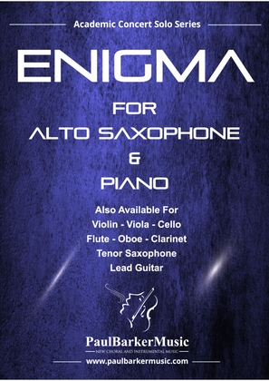 Enigma (Alto Saxophone & Piano)
