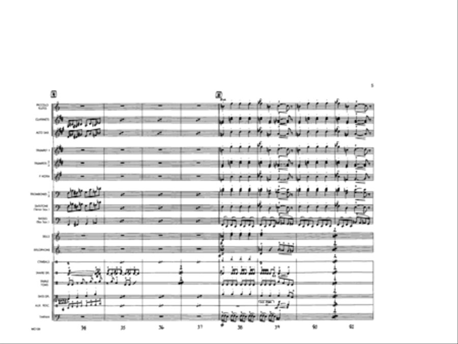 Classical Showcase Classical Showcase Marching Band scores gallery preview page 6