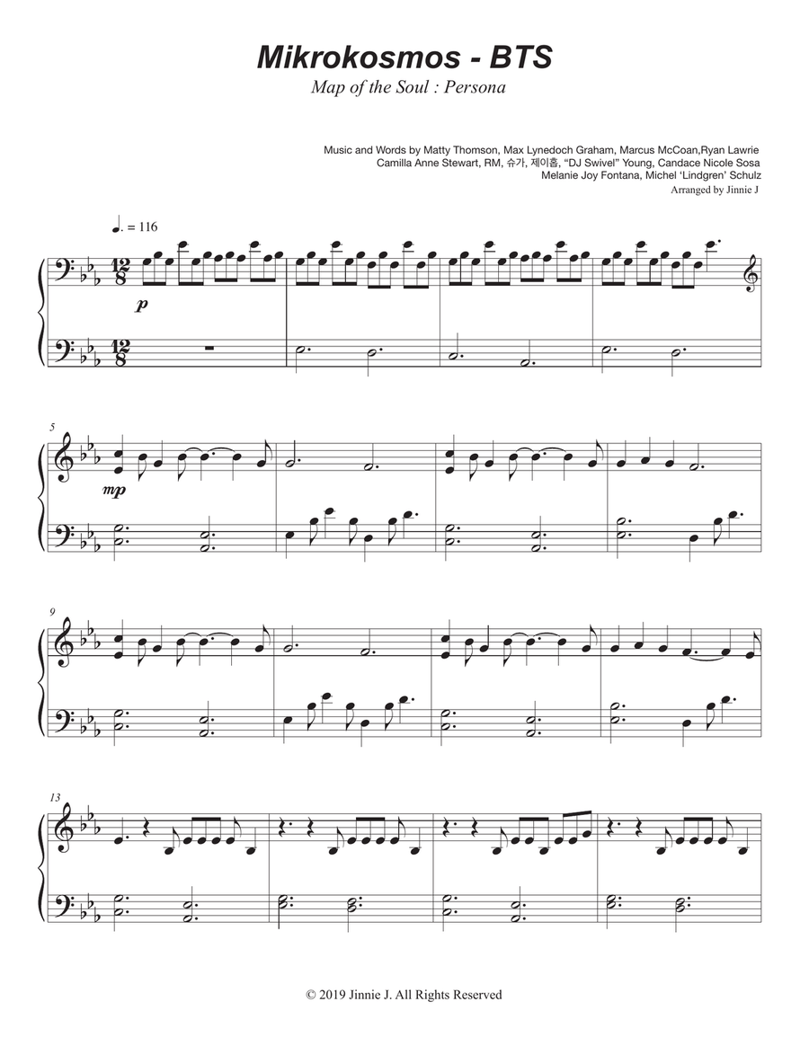 Mikrokosmos Piano Solo scores gallery preview page 1
