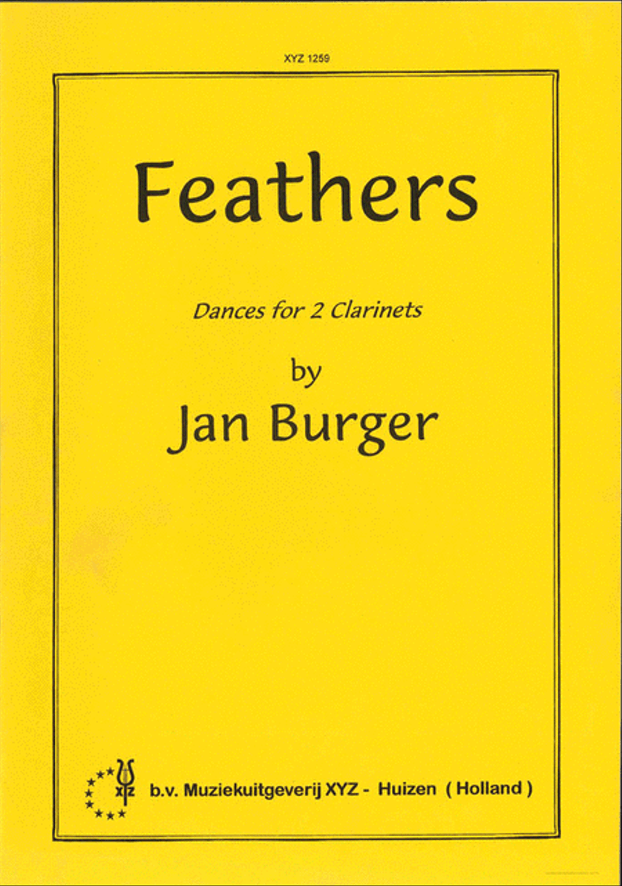 Feathers Clarinet Duet scores gallery preview page 1