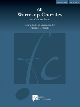 Book cover for 60 Warm-up Chorales for Concert Band