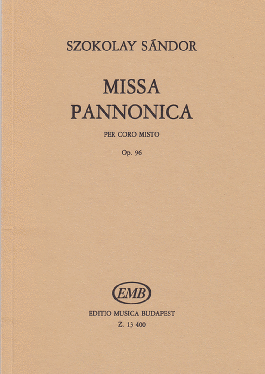 Missa Pannonica Op.96