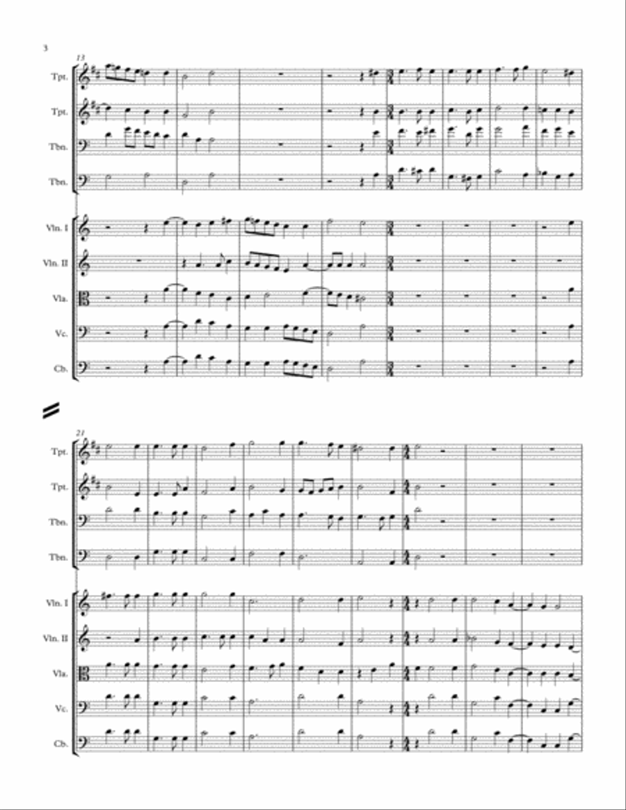 Surge Illuminare Jerusalem Brass Ensemble scores gallery preview page 4