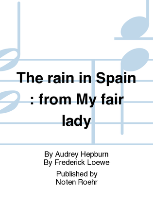 The rain in Spain