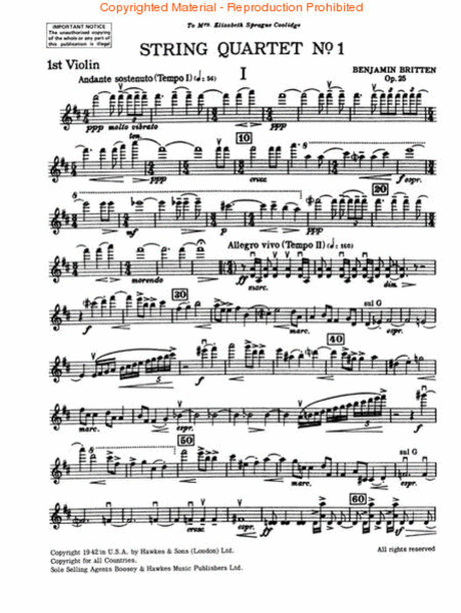 String Quartet No. 1, Op. 25