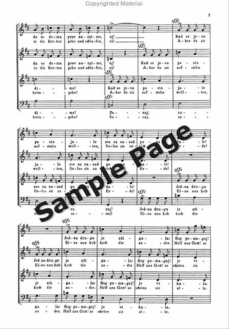 Spottlied 4-Part scores gallery preview page 6