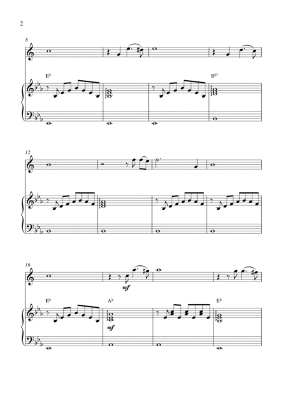 All At Once You Love Her All At Once You Love Her Alto Saxophone scores gallery preview page 2