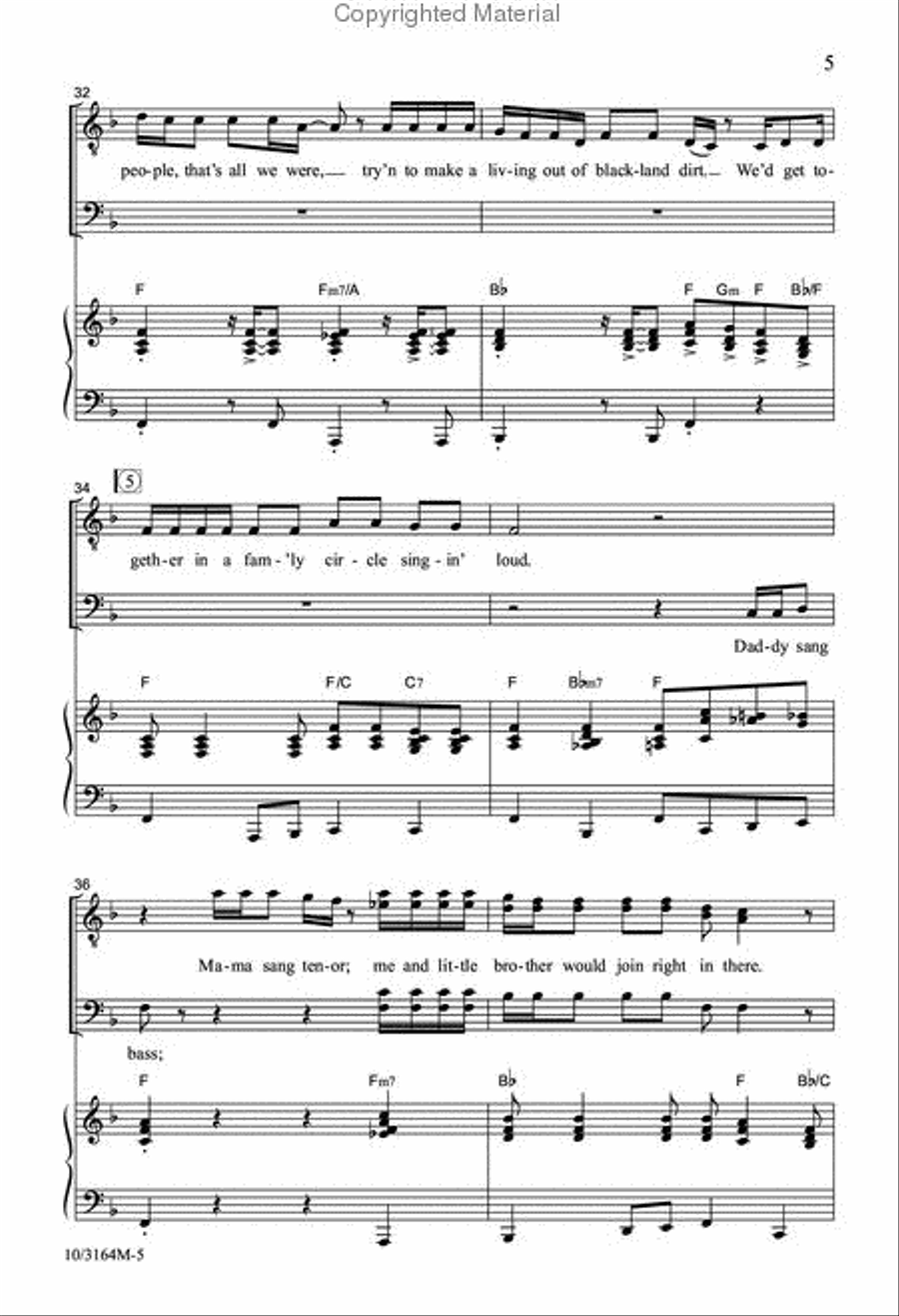 Hallelujah! By and By Hallelujah! By and By TTBB scores gallery preview page 6