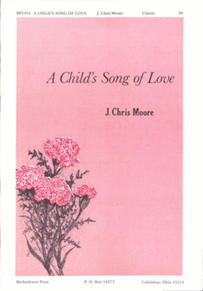 Book cover for A Child's Song of Love