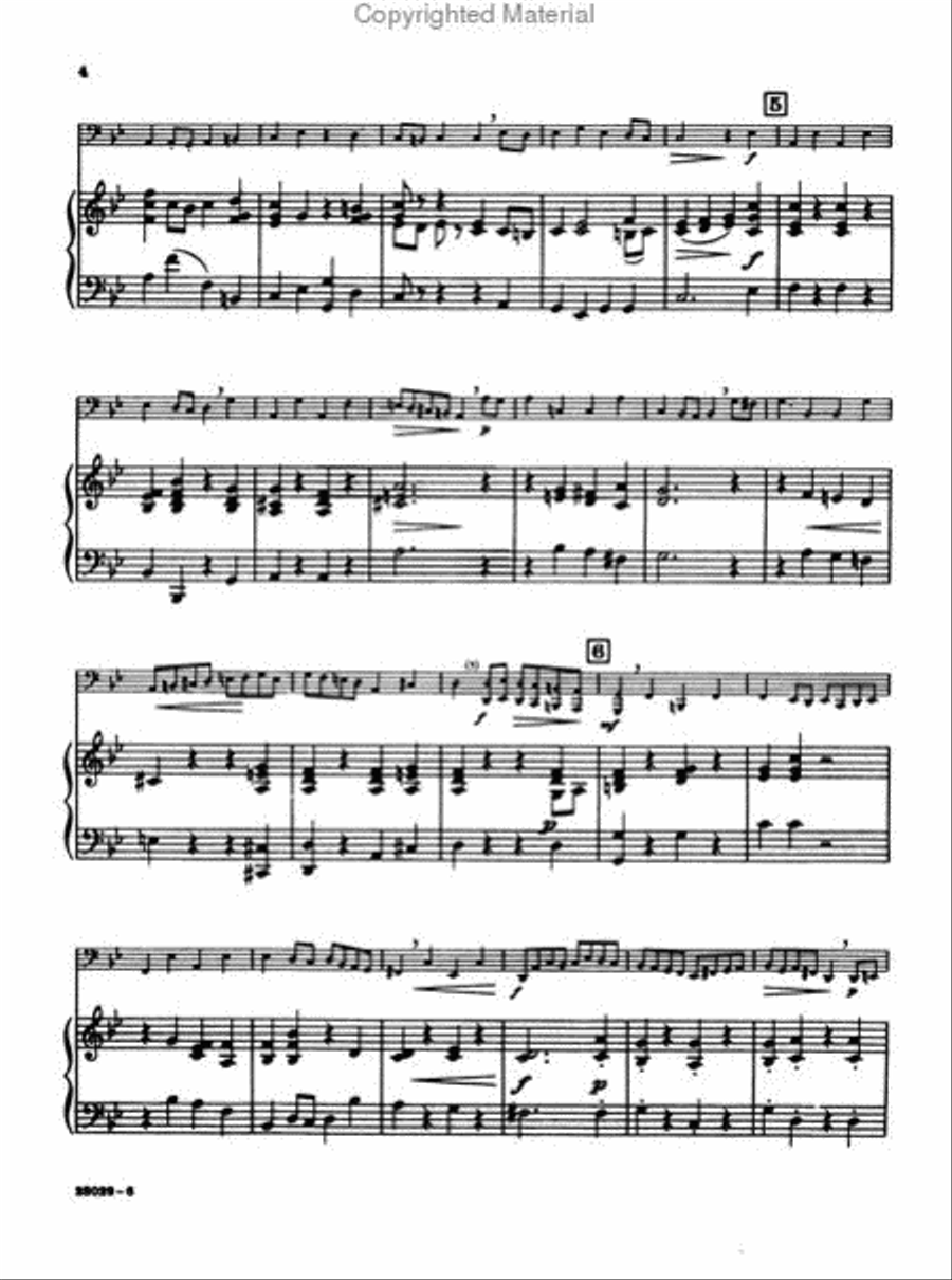 Air And Bourree Tuba scores gallery preview page 3