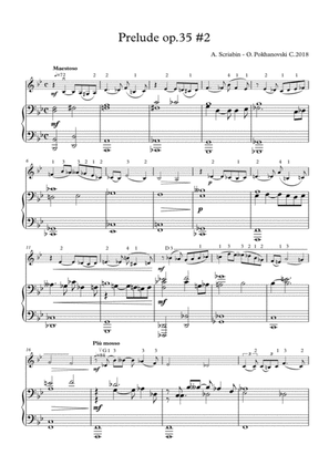 Scriabin Prelude op.35 #2