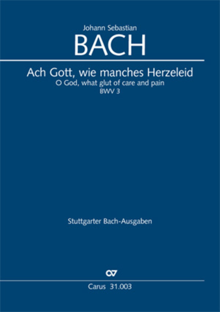 O God, what glut of care and pain (Ach Gott, wie manches Herzeleid)