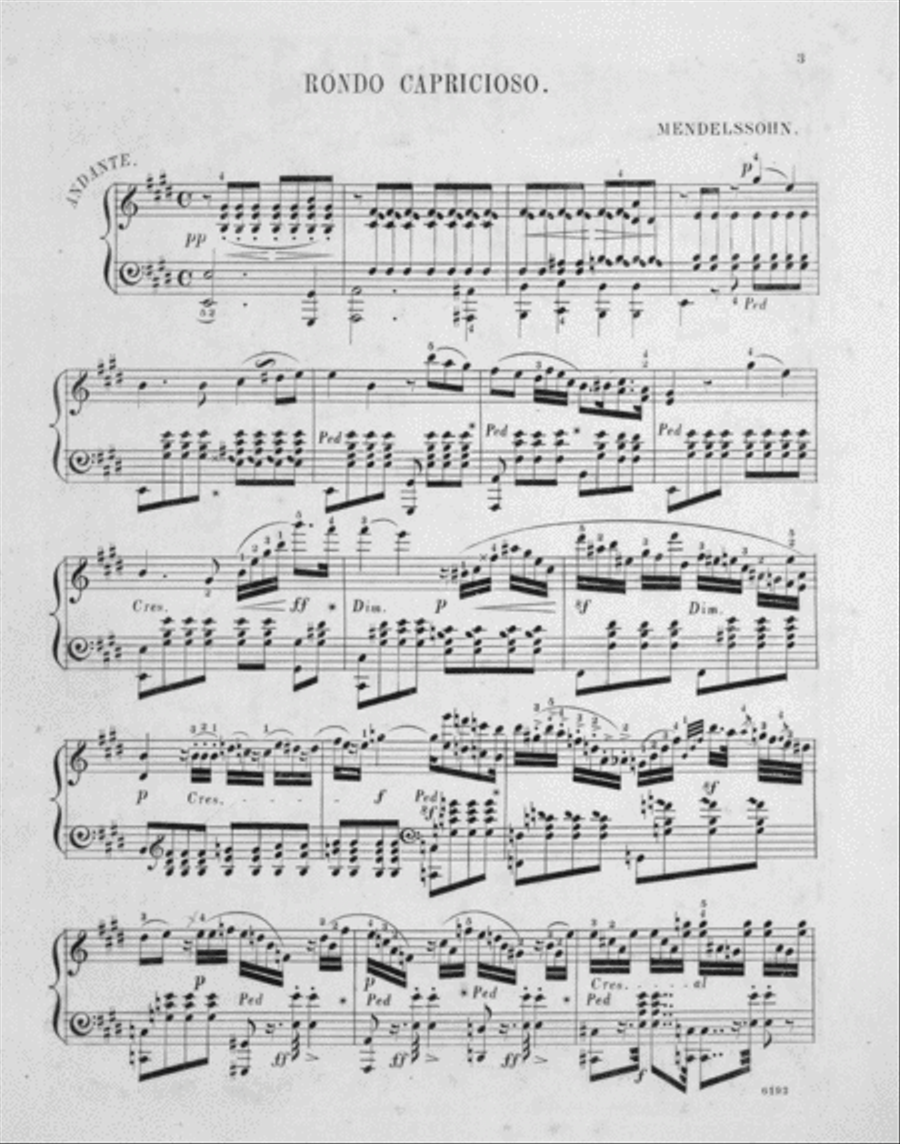 Rondo Capriccioso, Op. 14