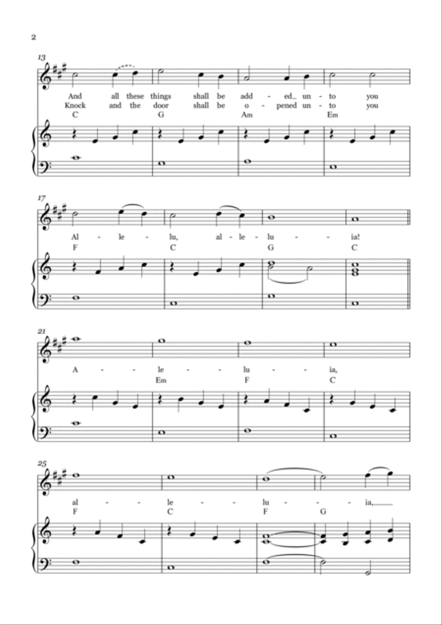 Seek Ye First Seek Ye First Chamber Music scores gallery preview page 2