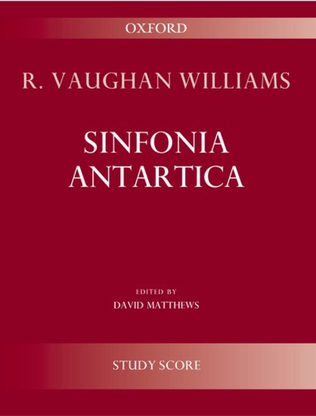 Book cover for Sinfonia Antartica (Symphony No. 7)