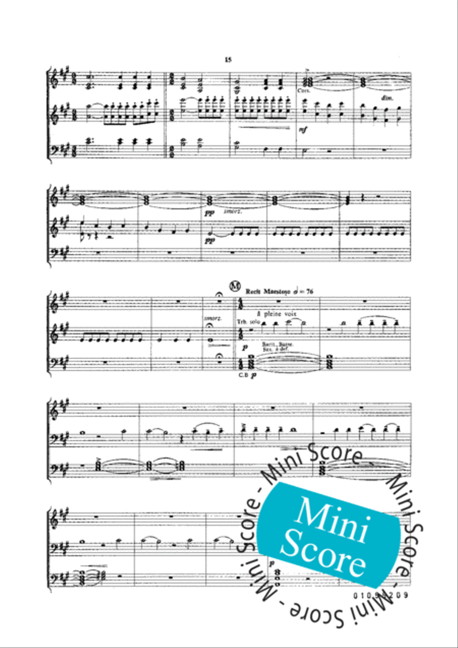 La Grande Paque Russe Concert Band scores gallery preview page 17