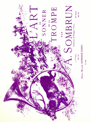 Book cover for L'art De Sonner De La Trompe Vol.1 (hunting Horn)