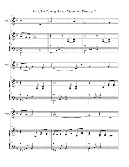 CLASSIC HYMN SUITE (for Violin and Piano with Score/Parts) image number null