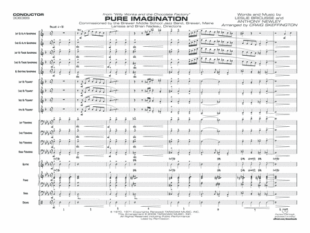 Pure Imagination (from Willy Wonka and the Chocolate Factory): Score