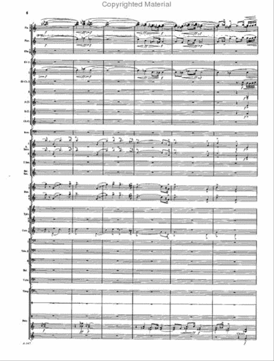 Day of the Shofar Concert Band scores gallery preview page 6