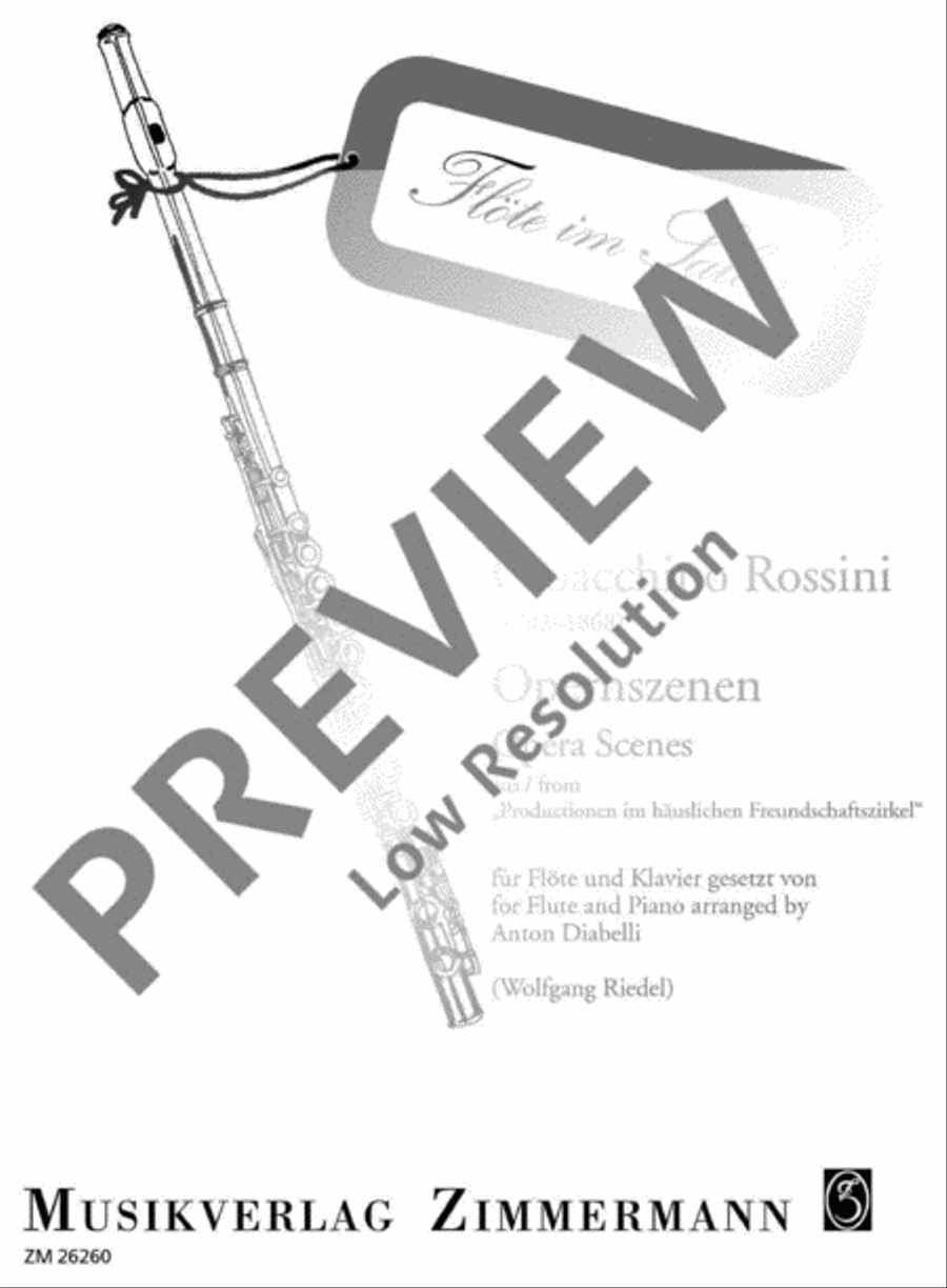 Opera Scenes Opera Scenes Flute Solo scores gallery preview page 2