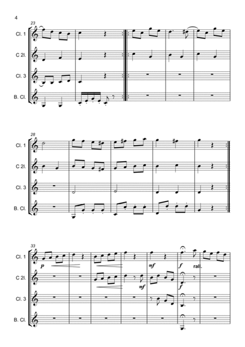Clarinet quartets K487 7-12 image number null