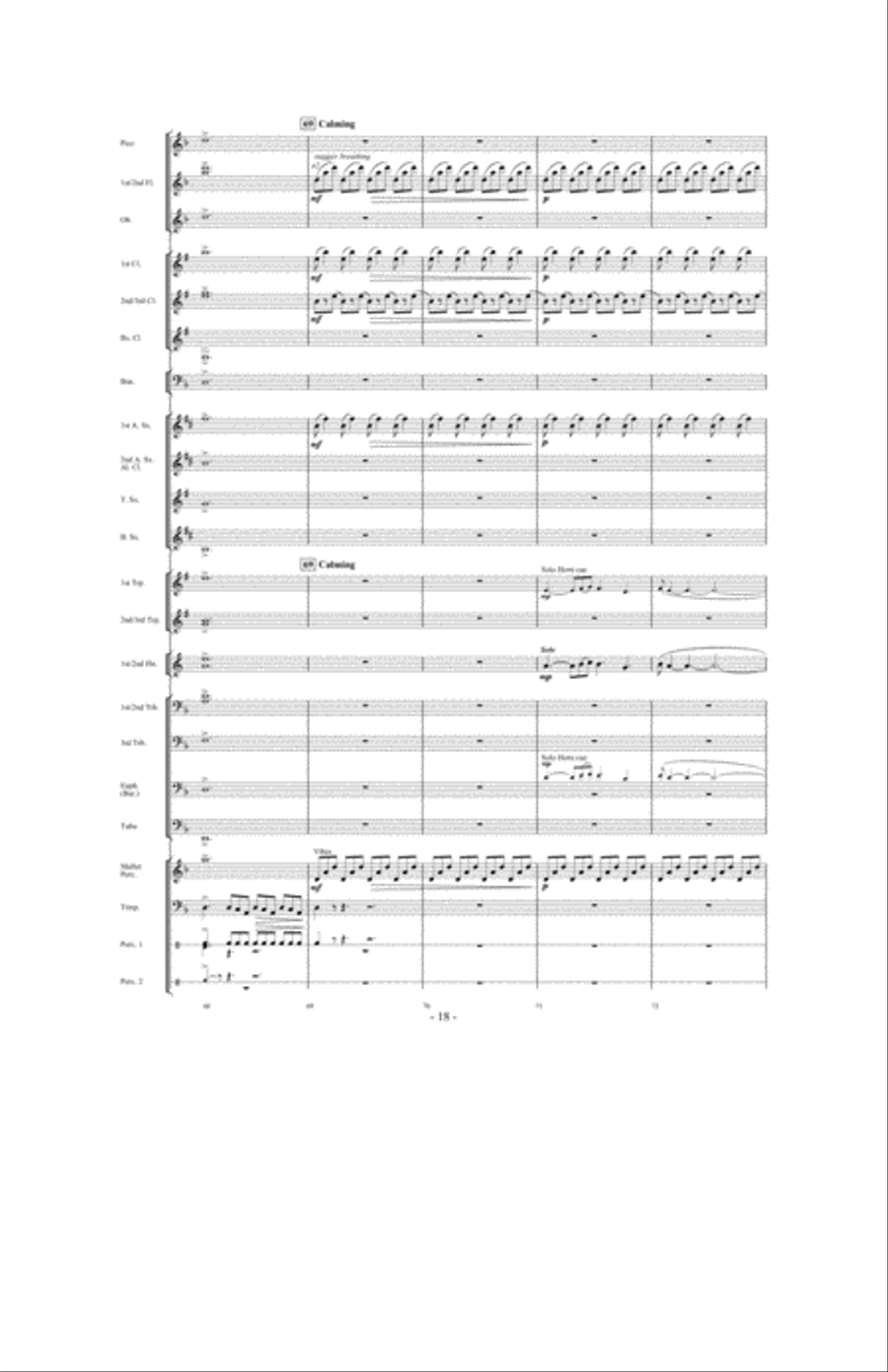 Apollo: Myth and Legend Concert Band scores gallery preview page 17