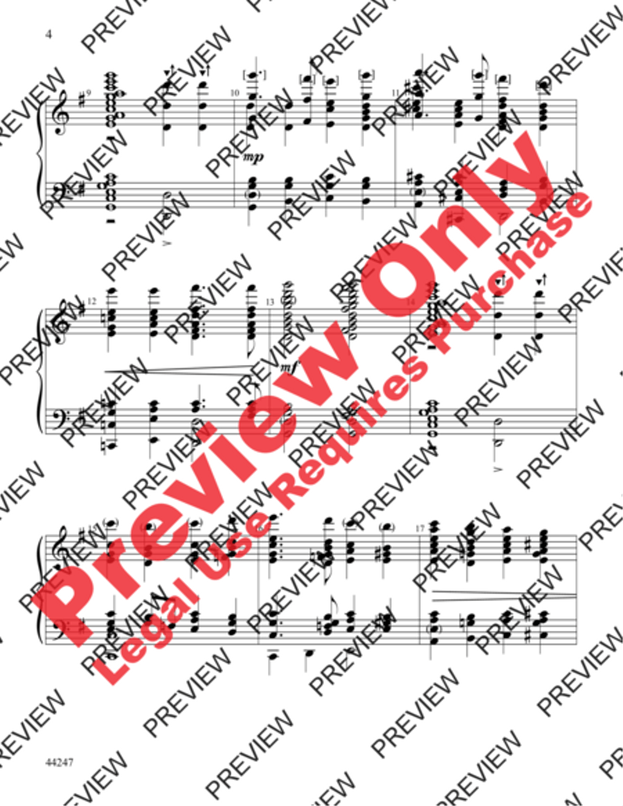 Thanks Be to God Thanks Be to God Handbell Choir scores gallery preview page 4
